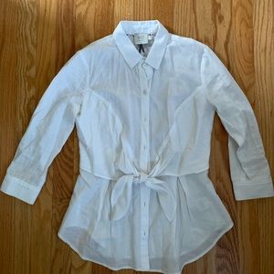 HD in Paris front tie Blouse